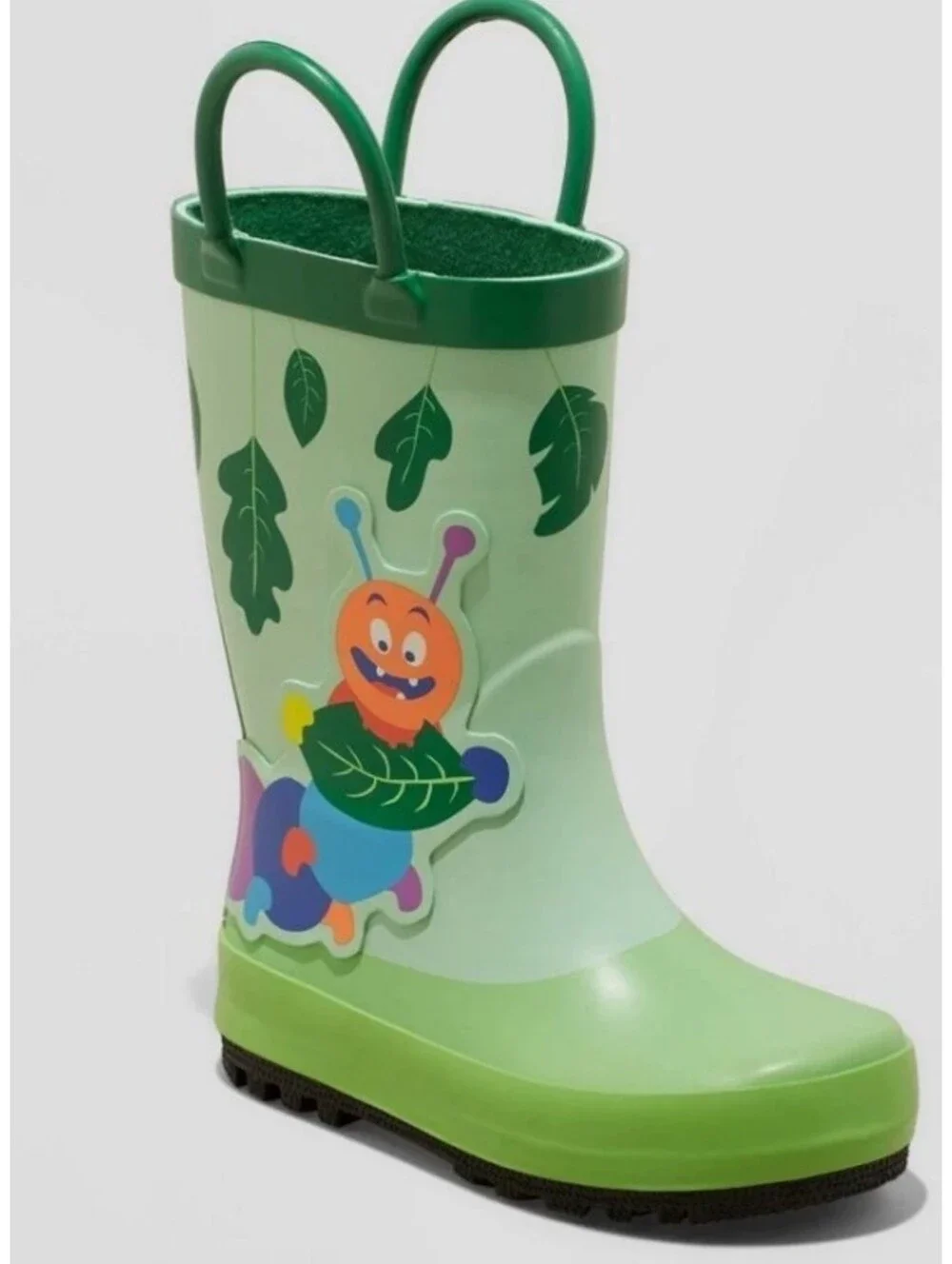 NEW Cat & Jack Unisex Toddler Caterpillar Rain Boots